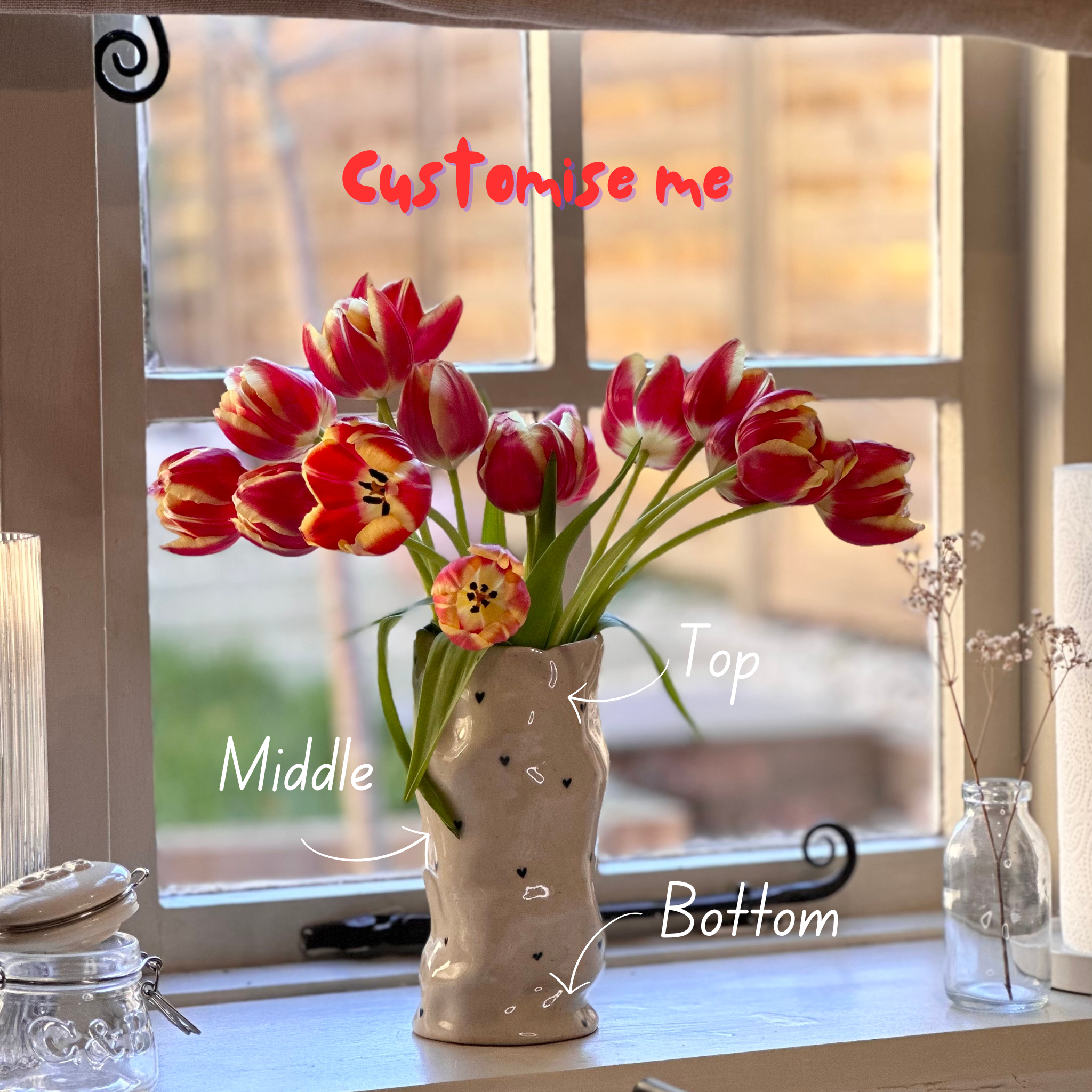 Custom Tulip Vase